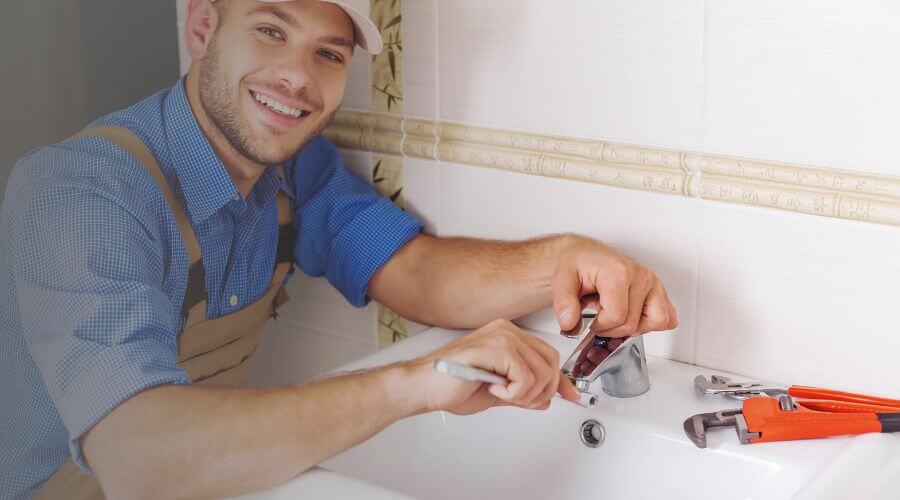 Professional bathroom faucet installation in Burlington, MA